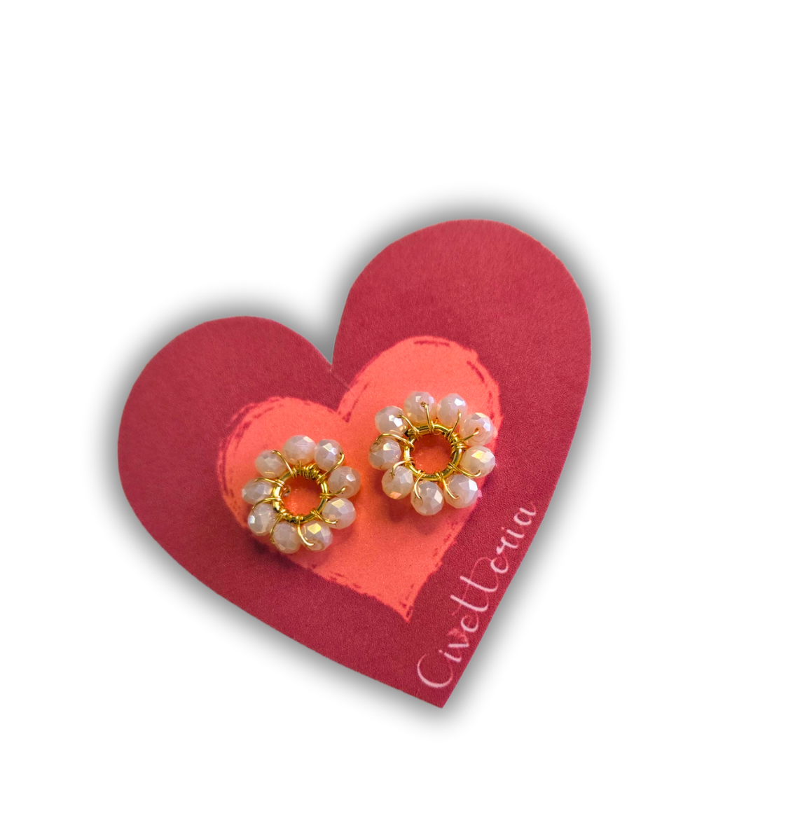 Heart Moles Earrings