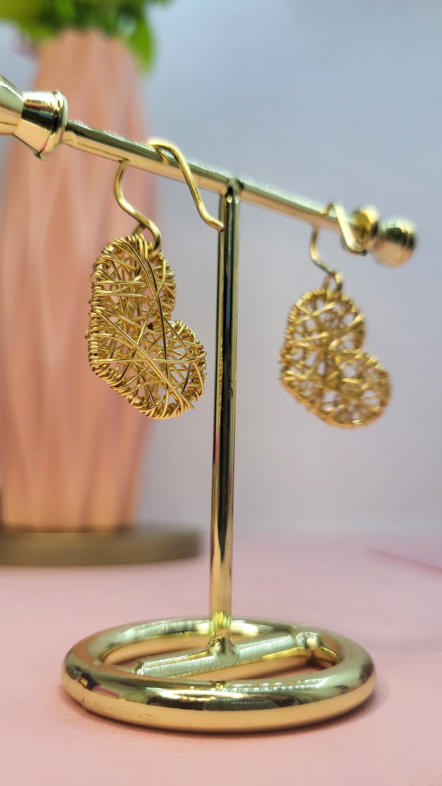 Earrings Heartbeats of Love