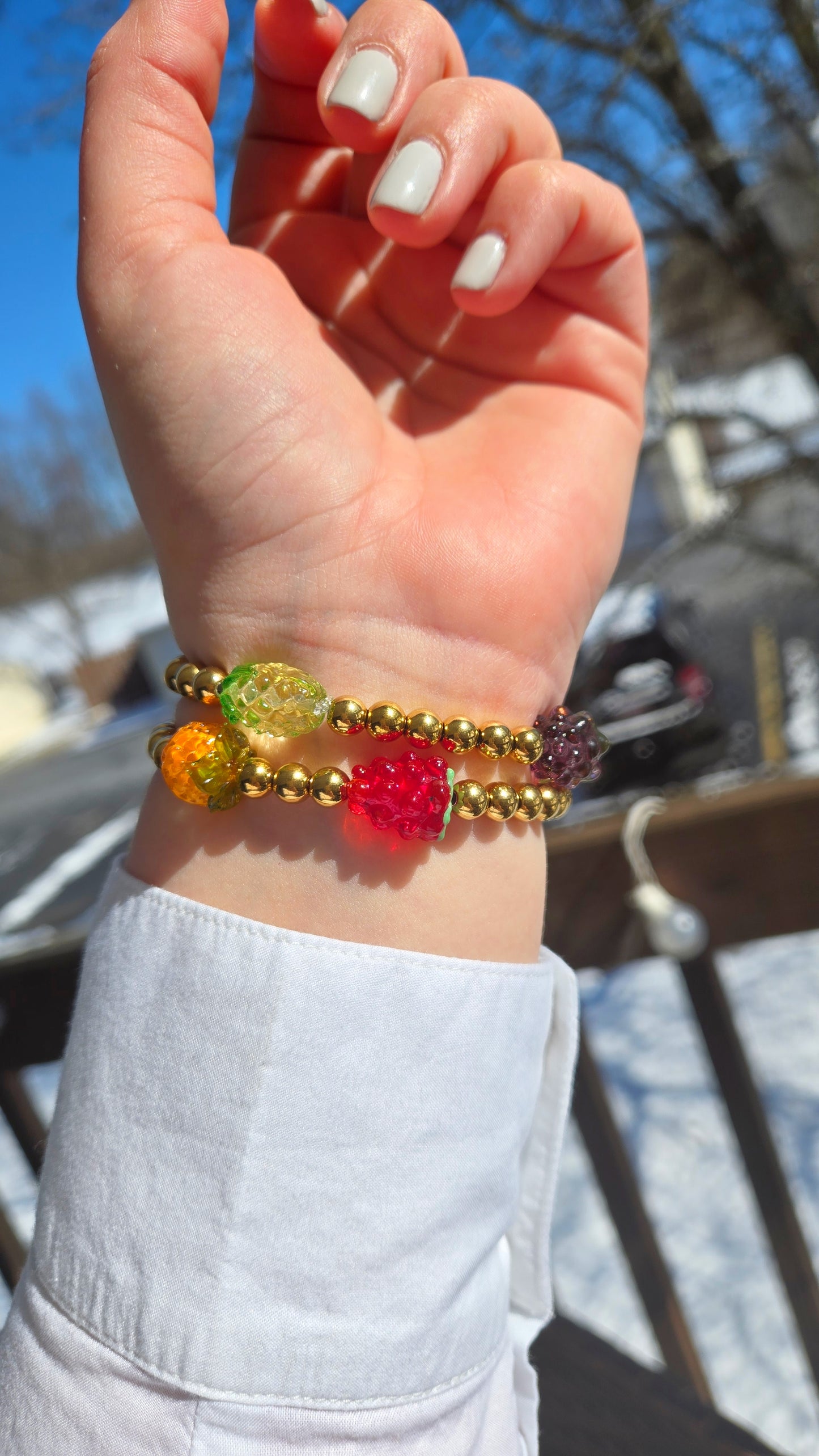 Raspberry Bracelet