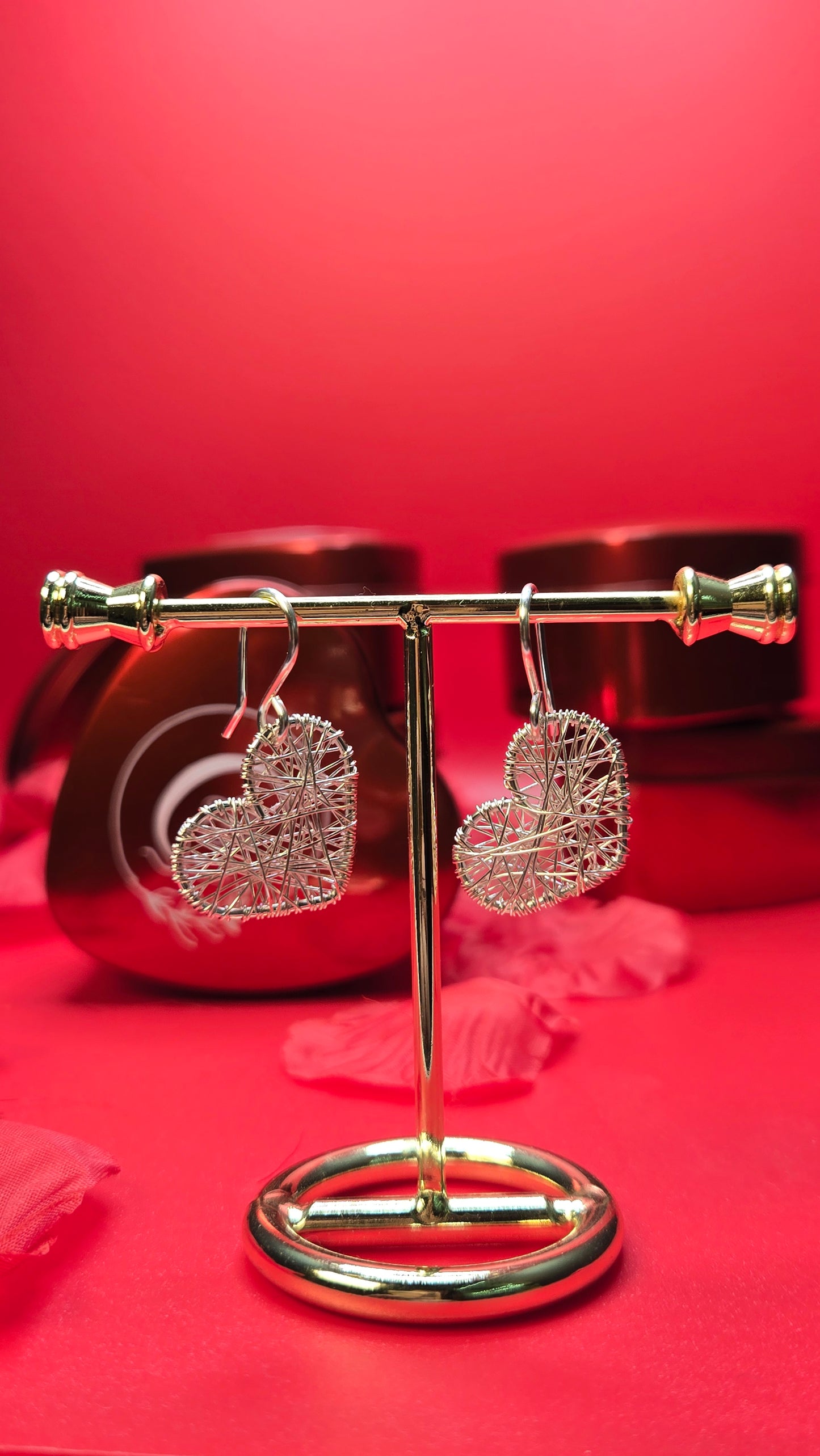 Earrings Heartbeats of Love