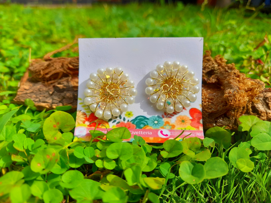Pendientes Girasol