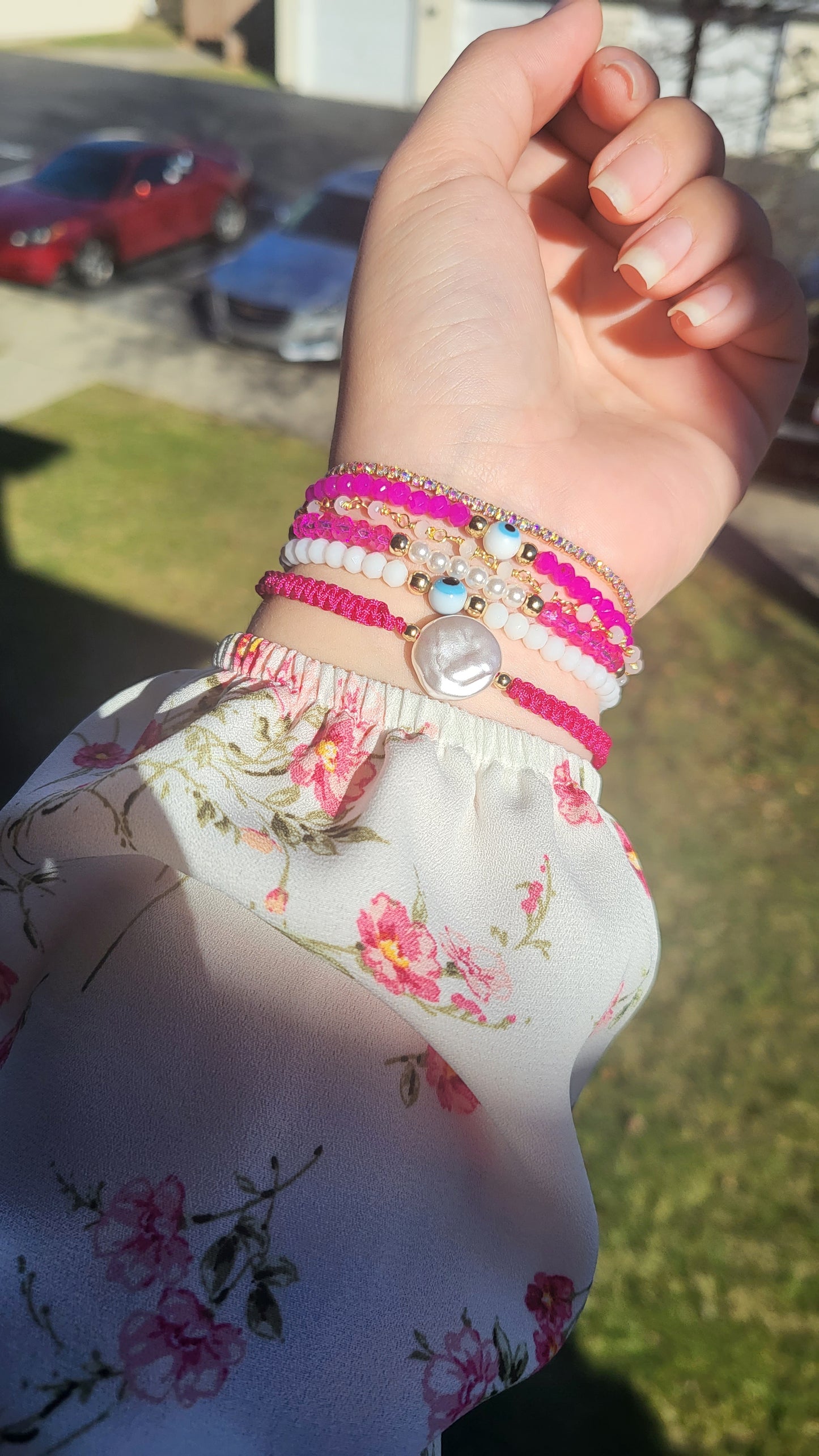 Bracelets Pink