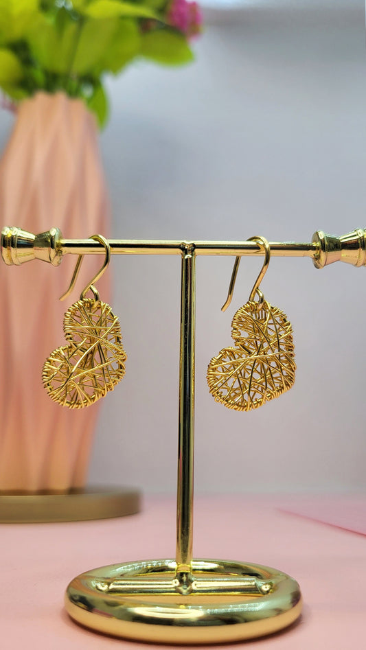Earrings Heartbeats of Love