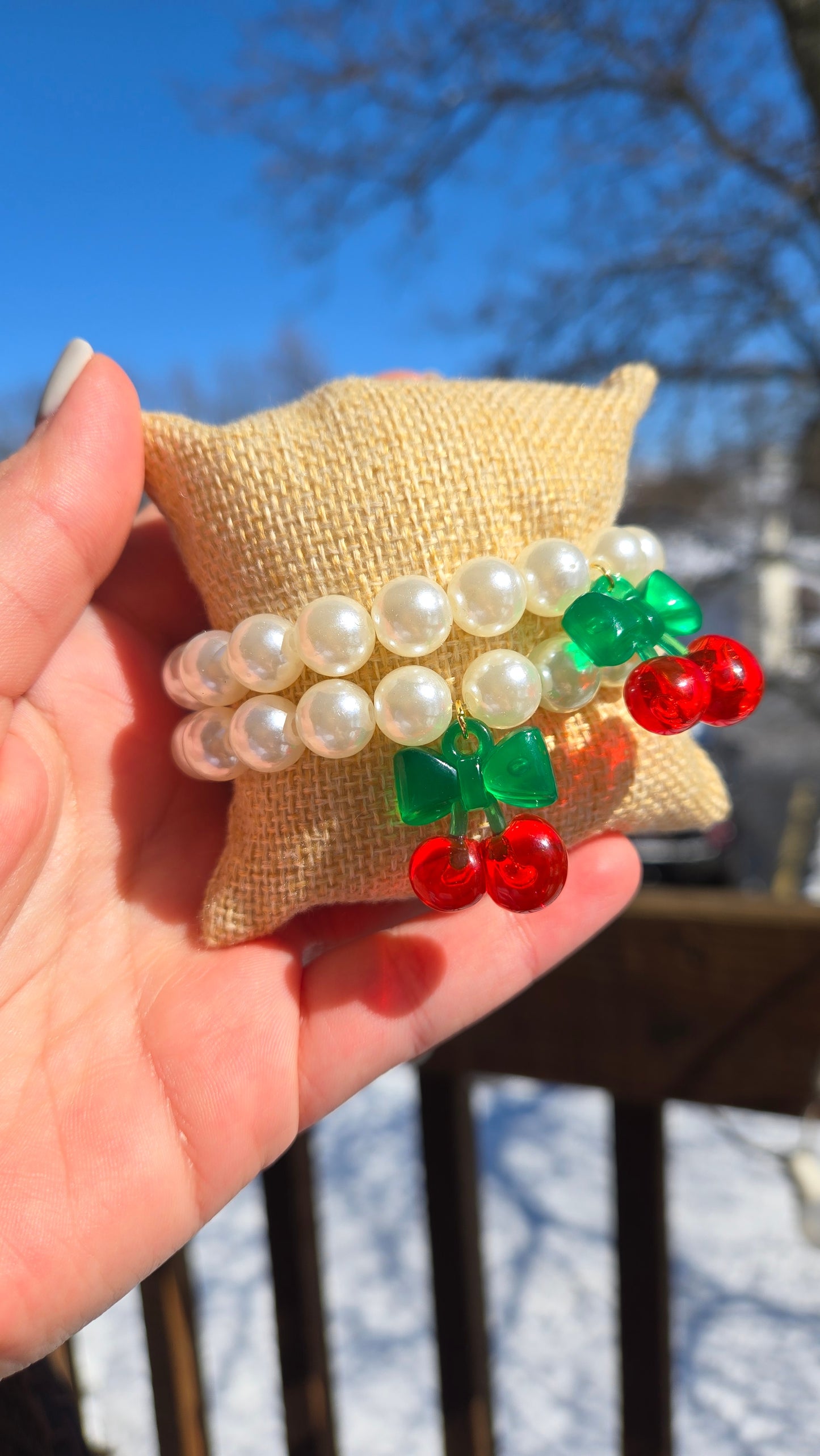 Cherry Bracelet