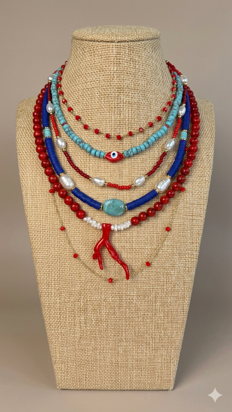 Necklace Coral