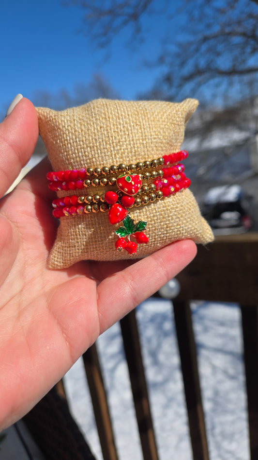 Strawberry Bracelet