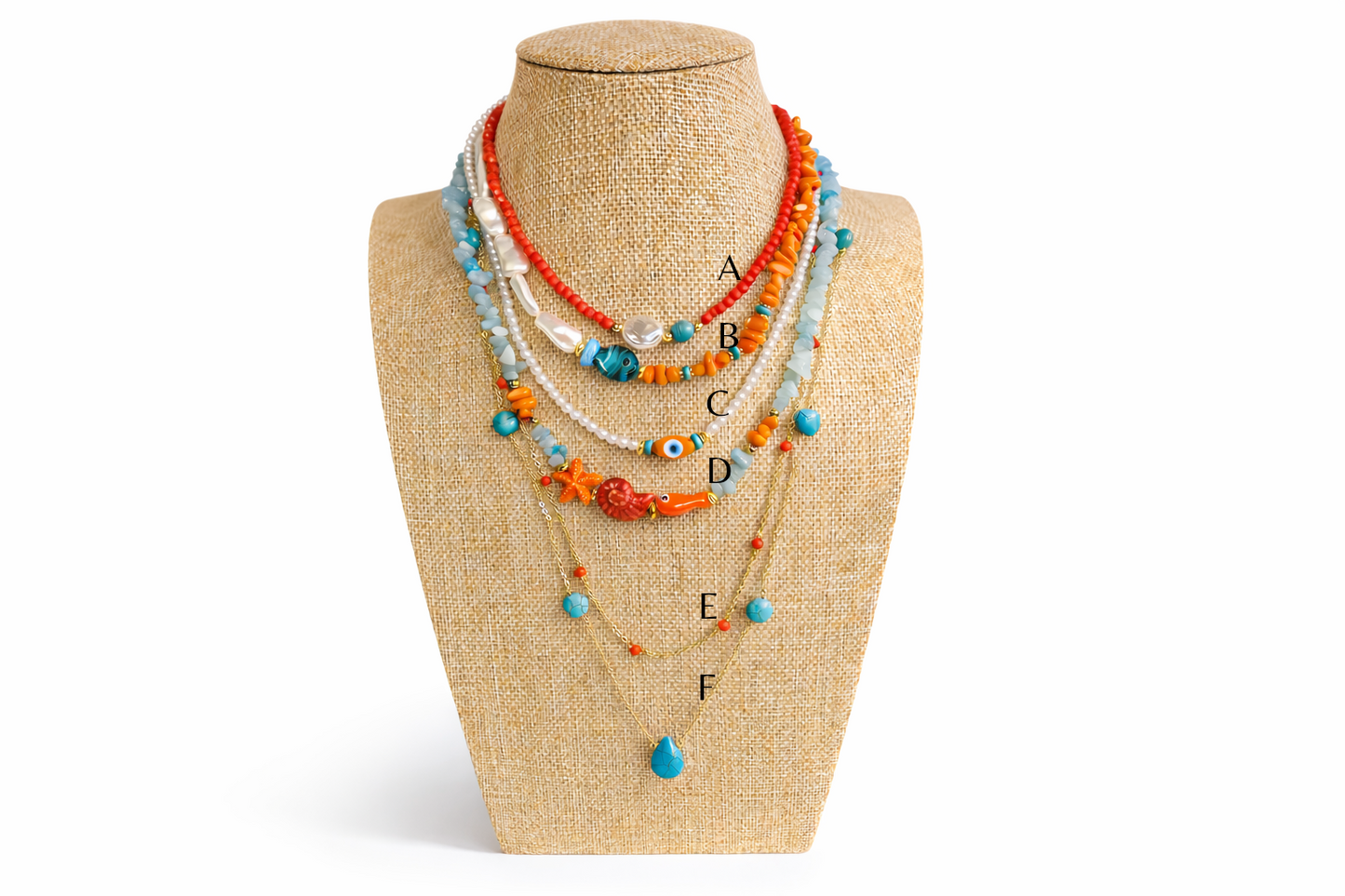 Necklace Brisa Turquesa