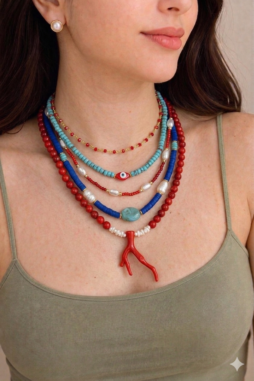 Necklace Coral