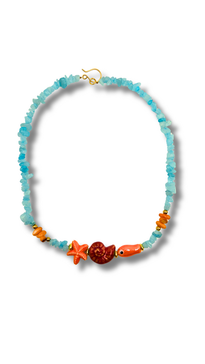 Necklace Brisa Turquesa